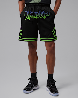 レイドジャパン　ゲームショーツフーディー【サイズM】グリーンブラック NIKE公式】ジョーダン Dri-FIT スペース ジャム メンズ ダイアモンド